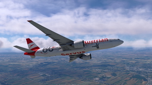 PMDG 777-200ER Austrian OE-LPF 60 Jahre Austrian Livery thumbnail 10