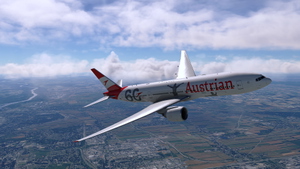 PMDG 777-200ER Austrian OE-LPF 60 Jahre Austrian Livery thumbnail 11