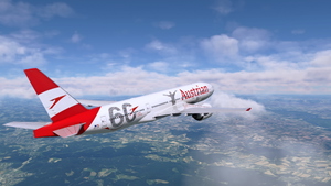 PMDG 777-200ER Austrian OE-LPF 60 Jahre Austrian Livery thumbnail 14