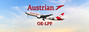 PMDG 777-200ER Austrian OE-LPF JOHANN STRAUSS Livery thumbnail 1