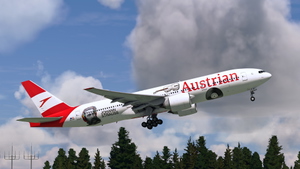 PMDG 777-200ER Austrian OE-LPF JOHANN STRAUSS Livery thumbnail 6