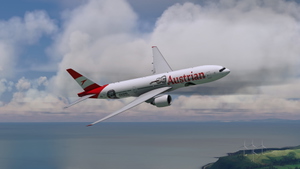 PMDG 777-200ER Austrian OE-LPF JOHANN STRAUSS Livery thumbnail 9