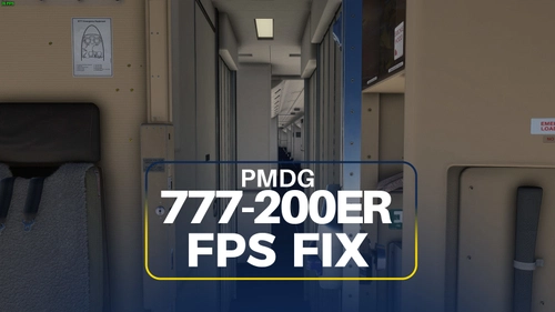 PMDG 777-200ER Cabin FPS Fix!