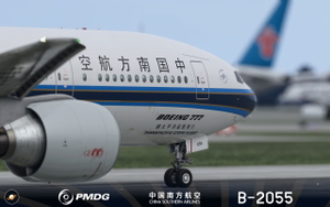 PMDG 777-200ER China Southern 中国南方航空 B-2055 thumbnail 1
