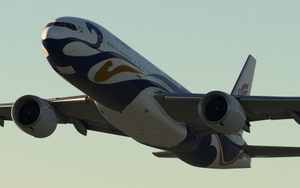 PMDG 777-200ER(PW) Air China Blue Phoneix B-2059 Speical Livery thumbnail 4