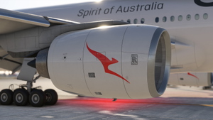 PMDG 777-200ER Qantas 2016 VH-ZNZ with Cabin thumbnail 9