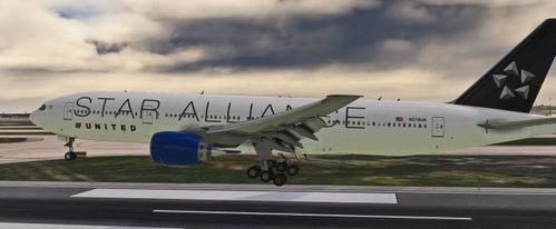 PMDG 777-200ER United Airlines - Star Alliance Livery (Circa 2008) - N218UA
