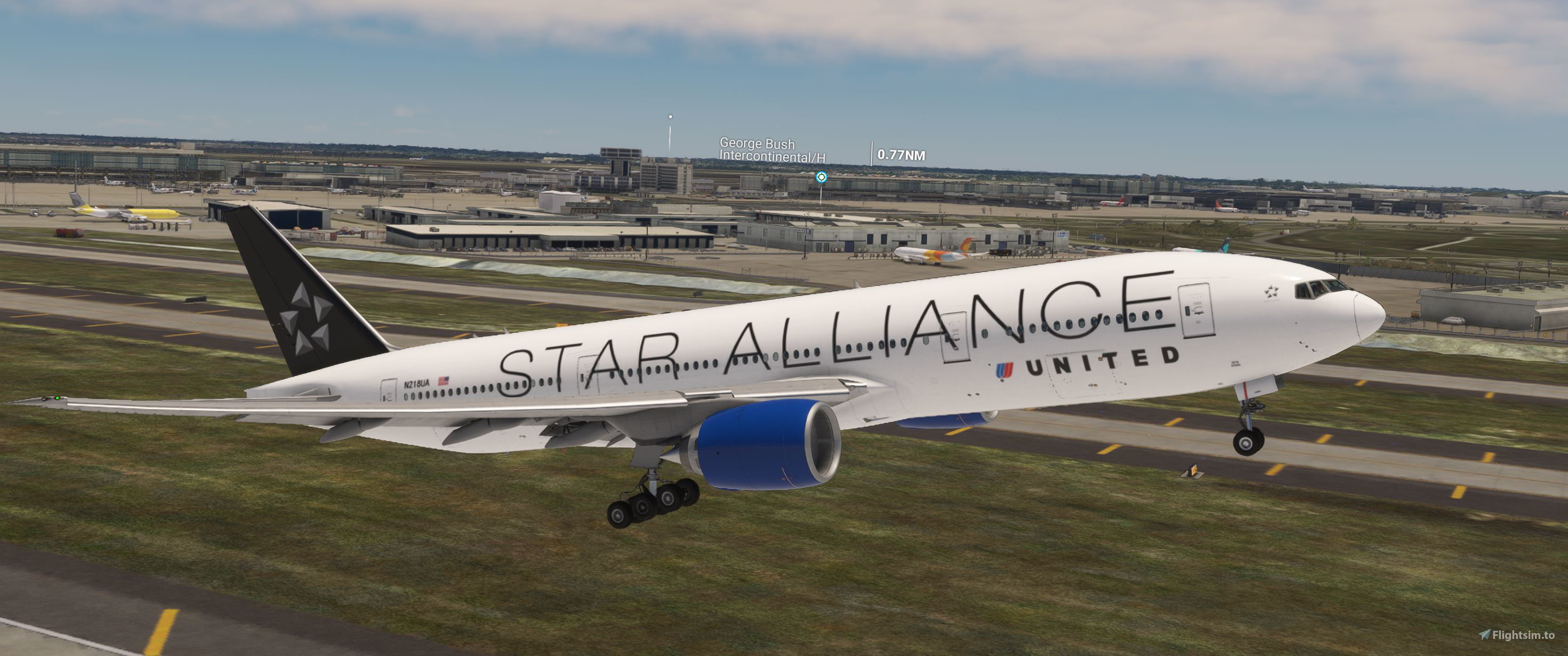航空機・ヘリコプター UNITED STAR ALLIANCE BOEING777-200ER 航空機・ヘリコプター UNITED STAR ALLIANCE BOEING777-200ER