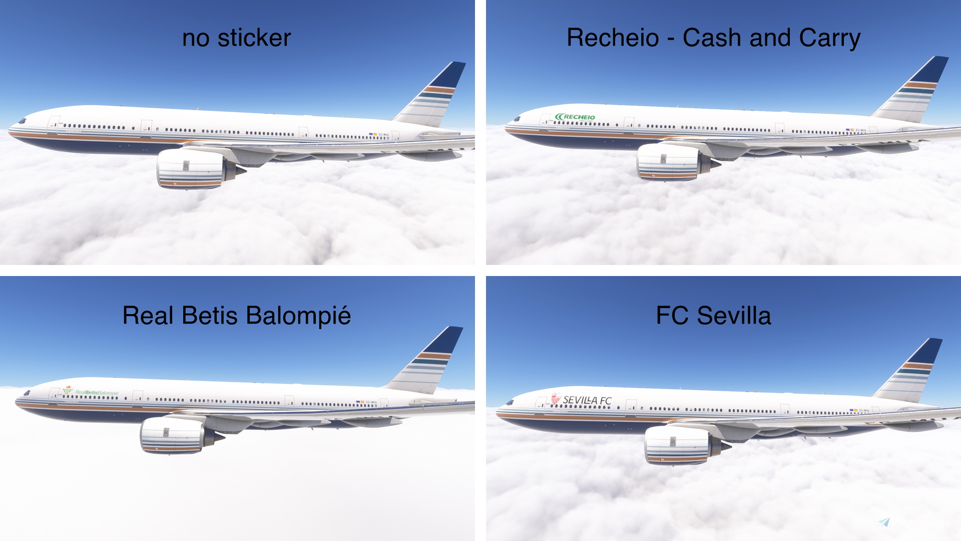 プリビレッジ・スタイル 777-200ER EC-MUA 1/400 ScaleModelStore.com :: JC Wings 1:400 - XX40058 - Privilege