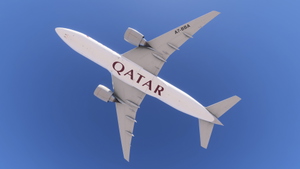 PMDG 777-200ER w/ cabin Qatar Airways complete fleet (regular, 100th aircraft, 2022 World Cup) thumbnail 4