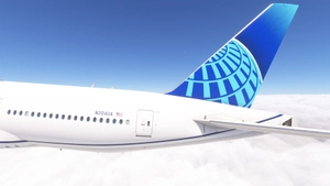 PMDG 777-200ER /w cabin United Airlines Evo Blue fleet thumbnail 2