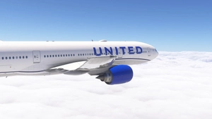 PMDG 777-200ER /w cabin United Airlines Evo Blue fleet thumbnail 5