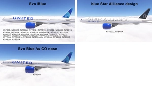 PMDG 777-200ER /w cabin United Airlines Evo Blue fleet thumbnail 7