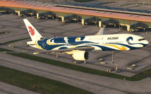 PMDG 777-200ER(PW) Air China Blue Phoneix B-2059 Speical Livery thumbnail 3