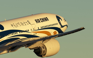 PMDG 777-200ER(PW) Air China Blue Phoneix B-2059 Speical Livery thumbnail 2