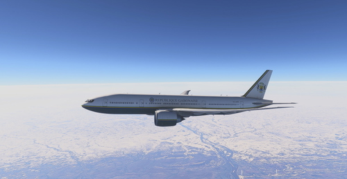 PMDG 777-200LR GABON GOVERNMENT (TR-KPR)