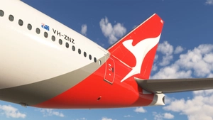 PMDG 777-200LR Qantas 2016 VH-ZNZ with Cabin thumbnail 3