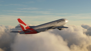 PMDG 777-200LR Qantas 2016 VH-ZNZ with Cabin thumbnail 5