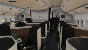 PMDG 777-200LR Qantas 2016 VH-ZNZ with Cabin thumbnail 8