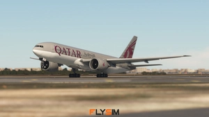 Qatar Airways | A7-BBB | PMDG Boeing 777-200LR thumbnail 4