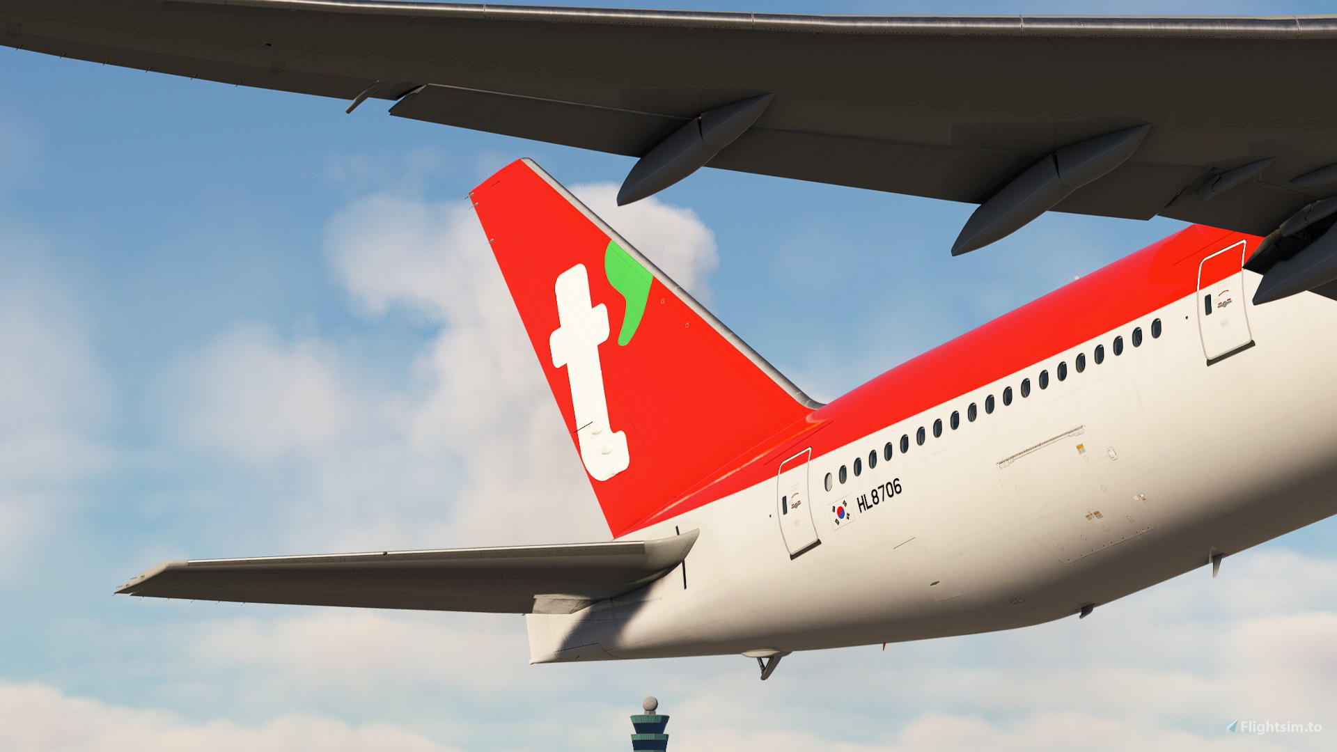 PMDG 777-300ER - T'Way Air HL8706 for Microsoft Flight Simulator