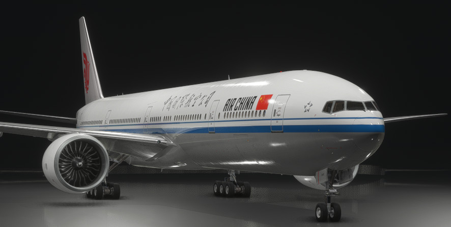 PMDG 777-300ER  Air China (B-2086) - Image 1