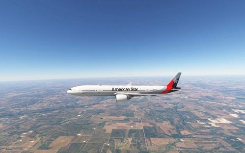 PMDG 777-300ER  "American Star" [Fictional]