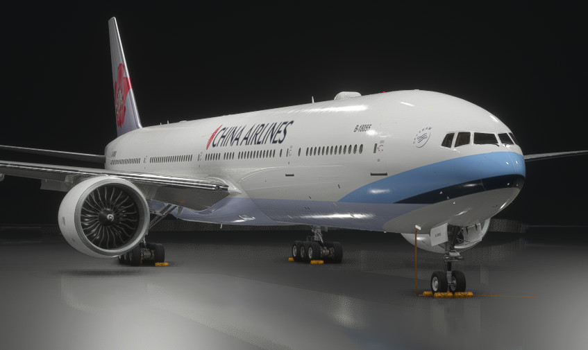 PMDG 777-300ER  China Airlines (B-18055) - Image 1