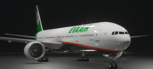 PMDG 777-300ER  EVA AIR (B-16730)