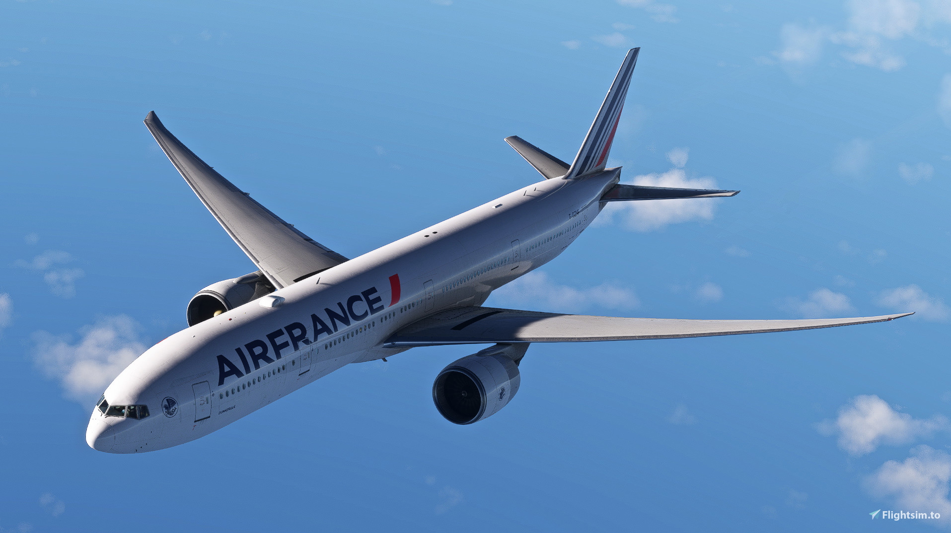 PMDG 777-300ER Air France  -Strasbourg- (F-GSQJ) - Image 1