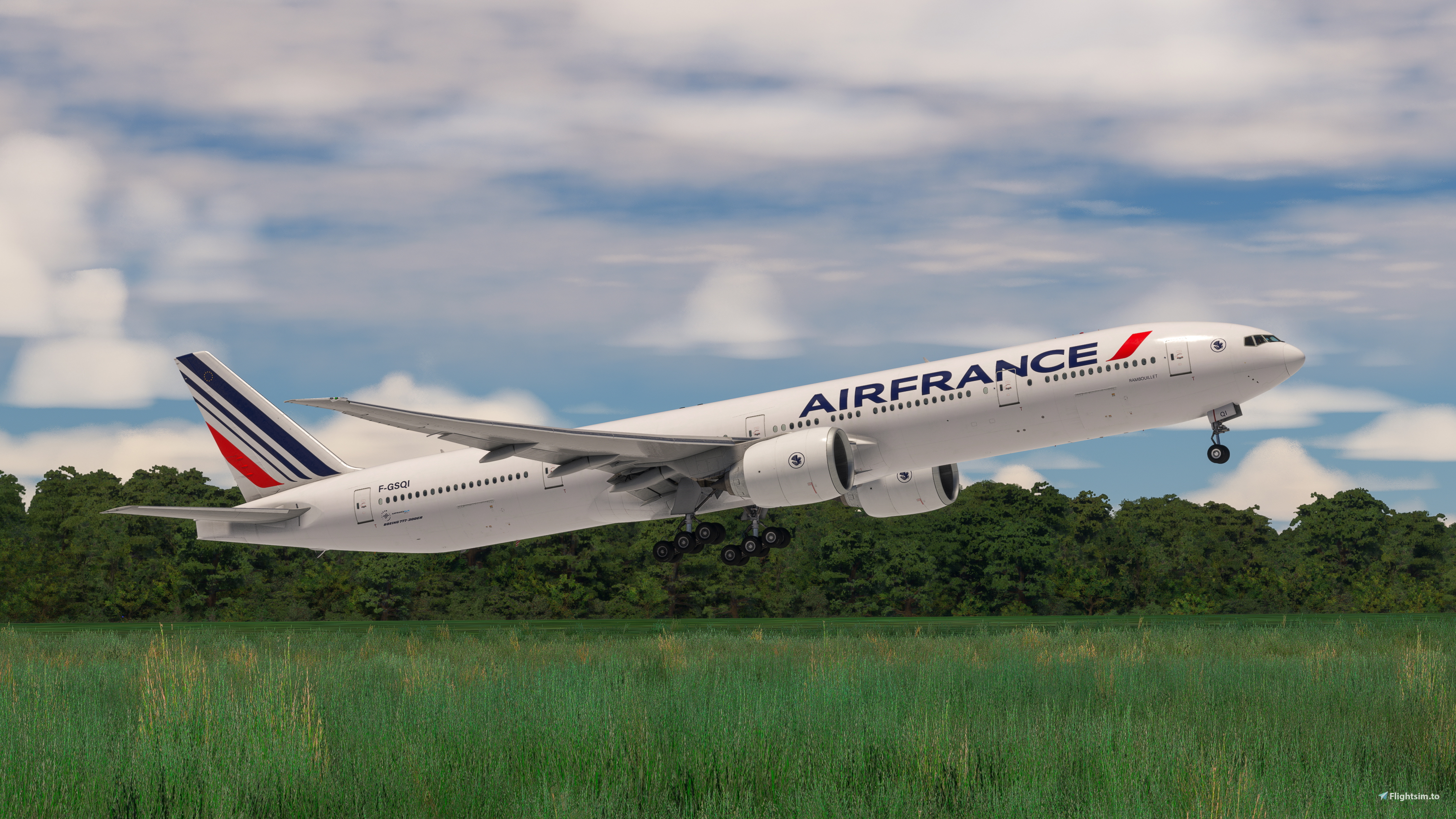 PMDG 777-300ER Air France | F-GSQI | 8K - Image 1