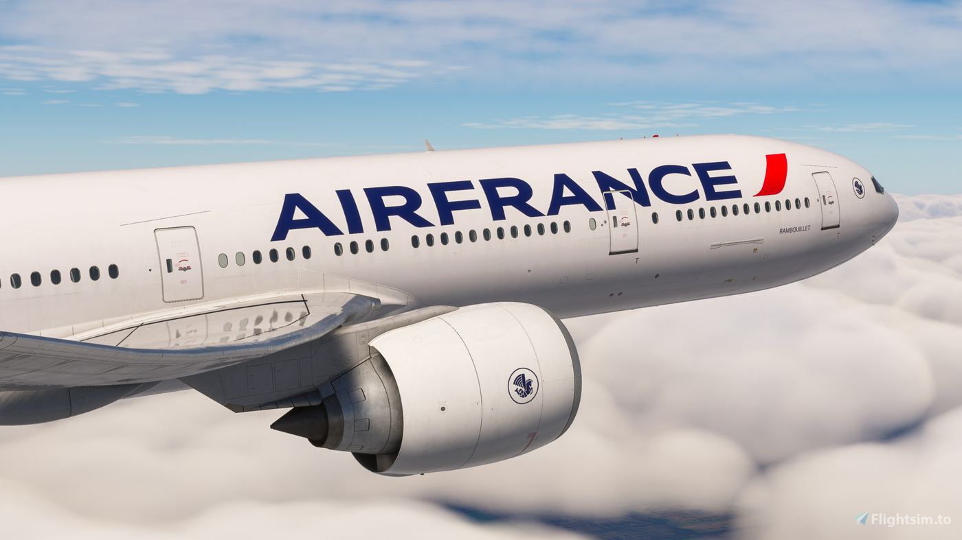 PMDG 777300ER Air France FGSQI 8K for Microsoft Flight Simulator