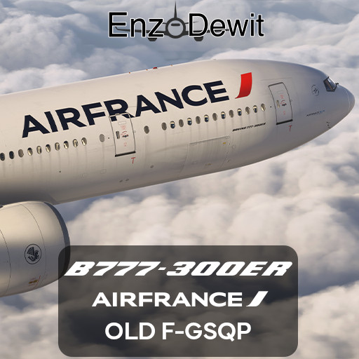 PMDG 777-300ER Air France Old Livery F-GSQP (ONLY MSFS2024!) - Image 1