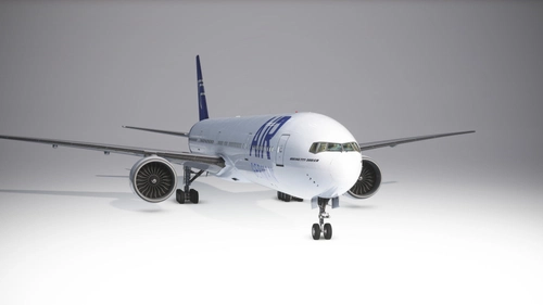 PMDG 777-300ER AirGerman (D-ALGX)[8K]VA Fictional [CUSTOM CABIN!]