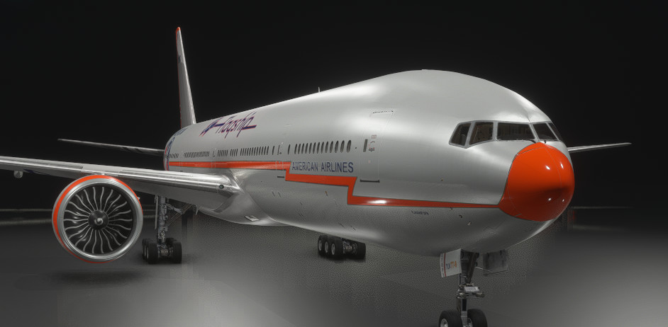PMDG 777-300ER American Airlines N735AT (Centennial Livery) - Image 1