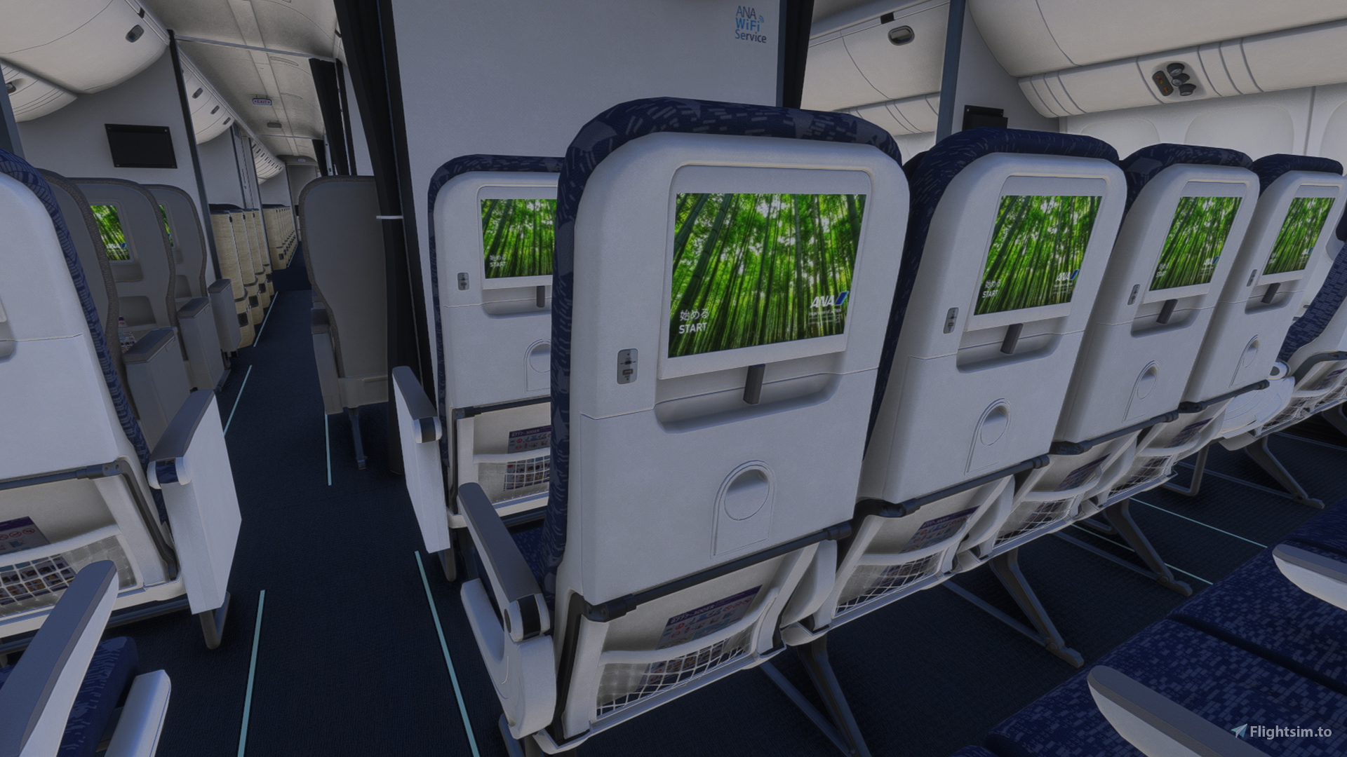 PMDG 777-300ER ANA All Nippon Airways - ANA x Gundam (JA755A) の