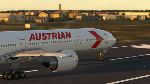 PMDG 777-300ER Austrian Airlines (1972 Livery) fictional