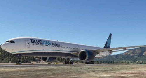 PMDG 777-300ER BlueStar Airlines (N735BL)