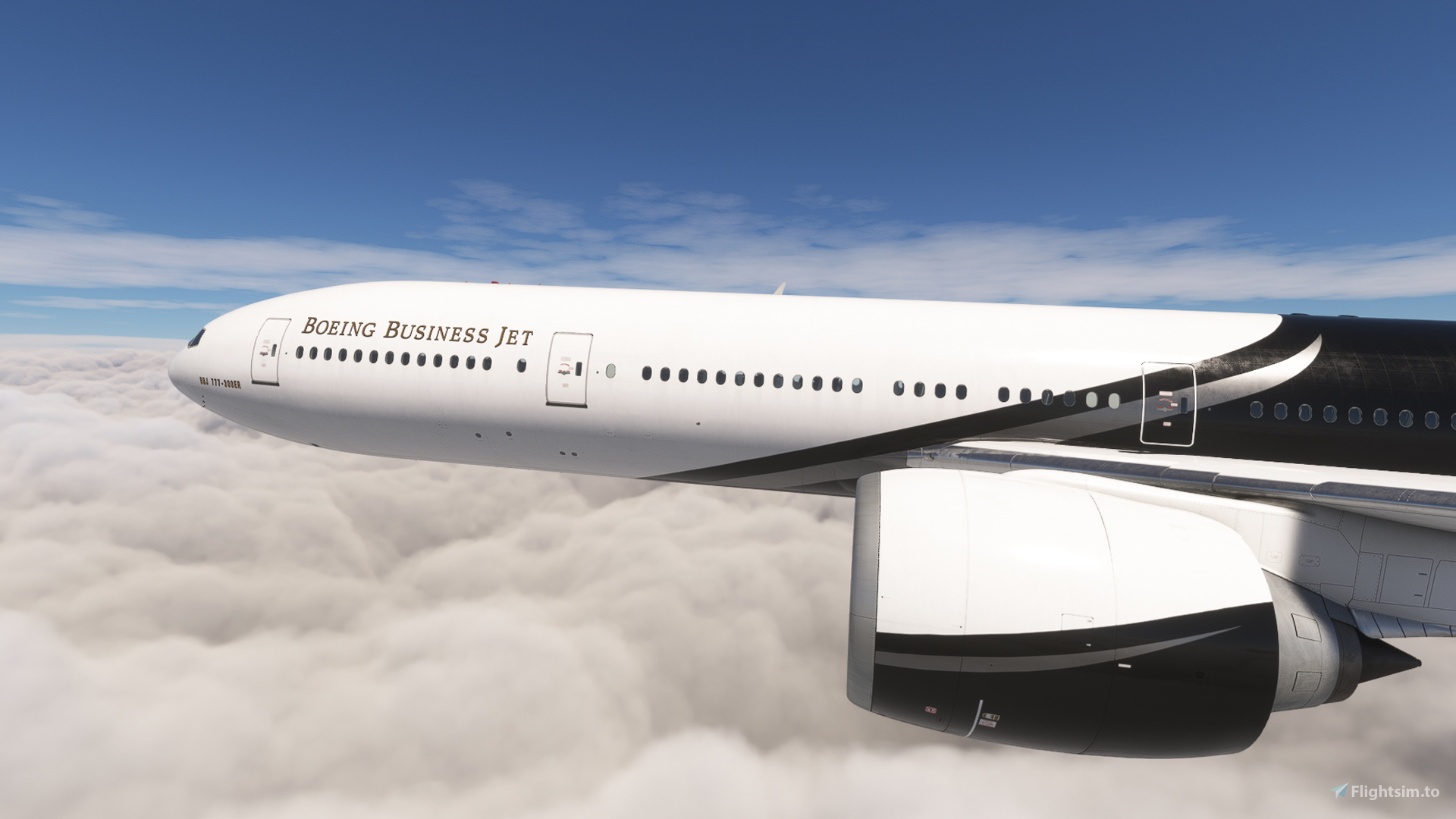 PMDG 777-300ER Boeing Business Jet - BBJ -N777BJ for