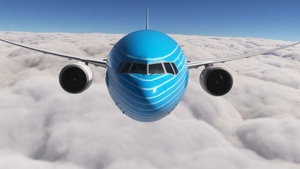 PMDG 777-300ER w/ cabin China Eastern - China International Import Expo -CIIE (B-2002) thumbnail 5