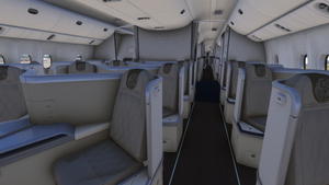 PMDG 777-300ER w/ cabin China Eastern - China International Import Expo -CIIE (B-2002) thumbnail 9