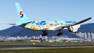 PMDG 777-300ER Korean Air HL8274 "Children" Special Livery thumbnail 6