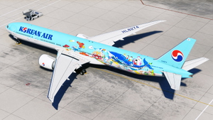PMDG 777-300ER Korean Air HL8274 "Children" Special Livery thumbnail 9