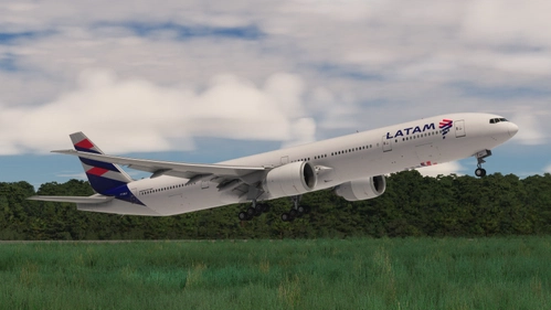 PMDG 777-300ER LATAM Airlines | PT-MUI | W/cabin | 8K
