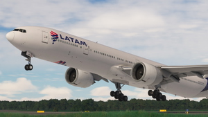 PMDG 777-300ER LATAM Airlines | PT-MUI | W/cabin | 8K thumbnail 2
