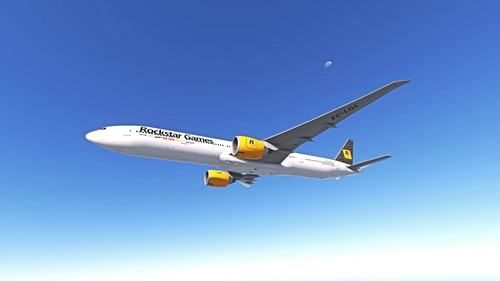 PMDG 777-300ER Rockstar Games (EC-LGL) 