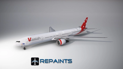 PMDG 777-300ER | V Australia - VH-VOZ 8K + Cabin