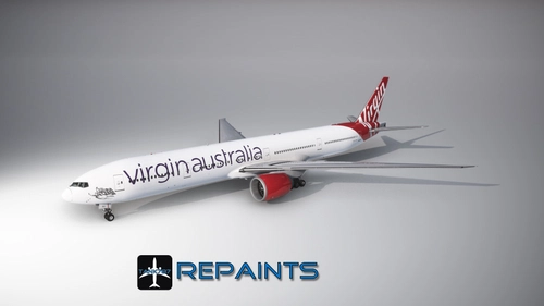 PMDG 777-300ER | Virgin Australia - VH-VPF 8K + Cabin [Fictional]