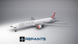 PMDG 777-300ER | Virgin Australia - VH-VPH 8K + Cabin thumbnail 1