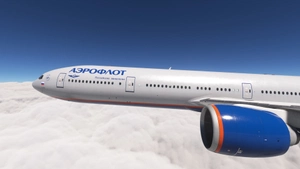PMDG 777-300ER w/ cabin Aeroflot complete fleet (regular + Skyteam + 100 years) thumbnail 1